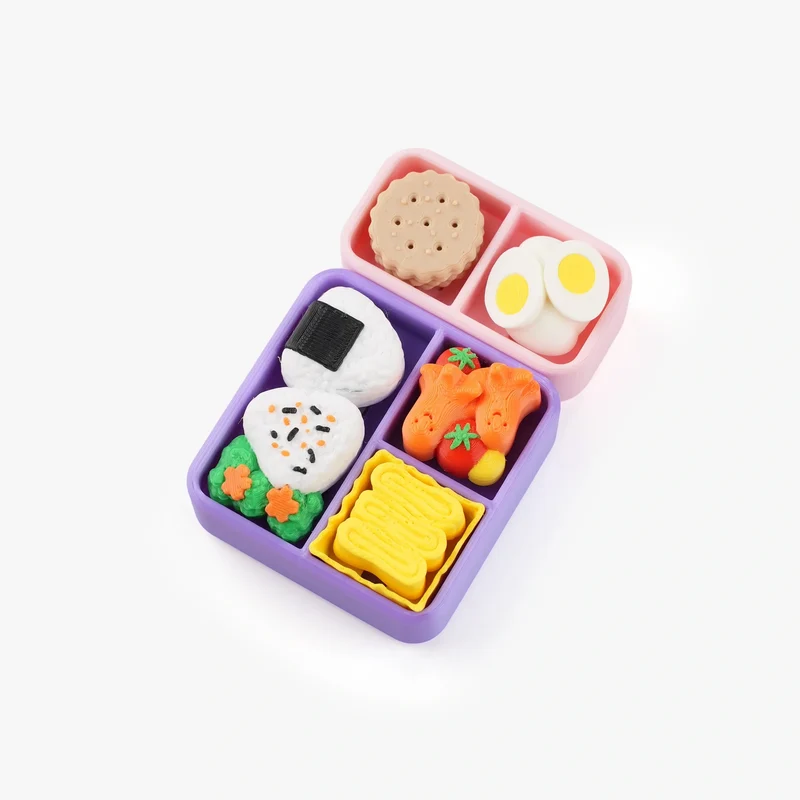 3D Printed Egg Lunch Bento Clicker Fidget