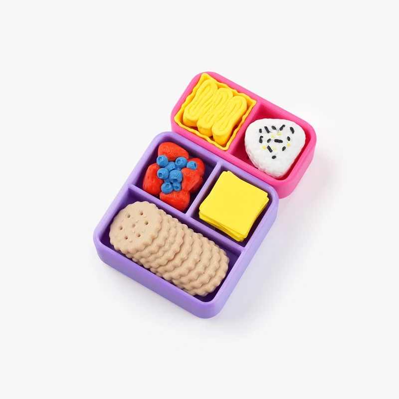 3D Printed Bento Box Clicker Fidget