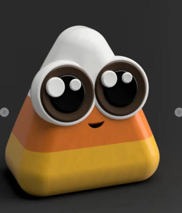 Cute candy figurine