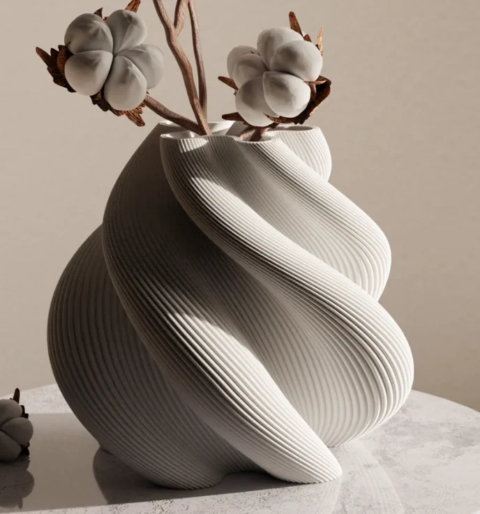 Creative dried flower vase