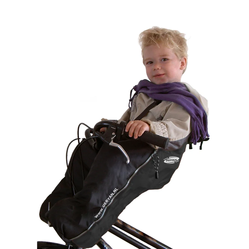 Bike-A-Way Cykelstol regnponcho & vindjacka - Bobike & Yepp