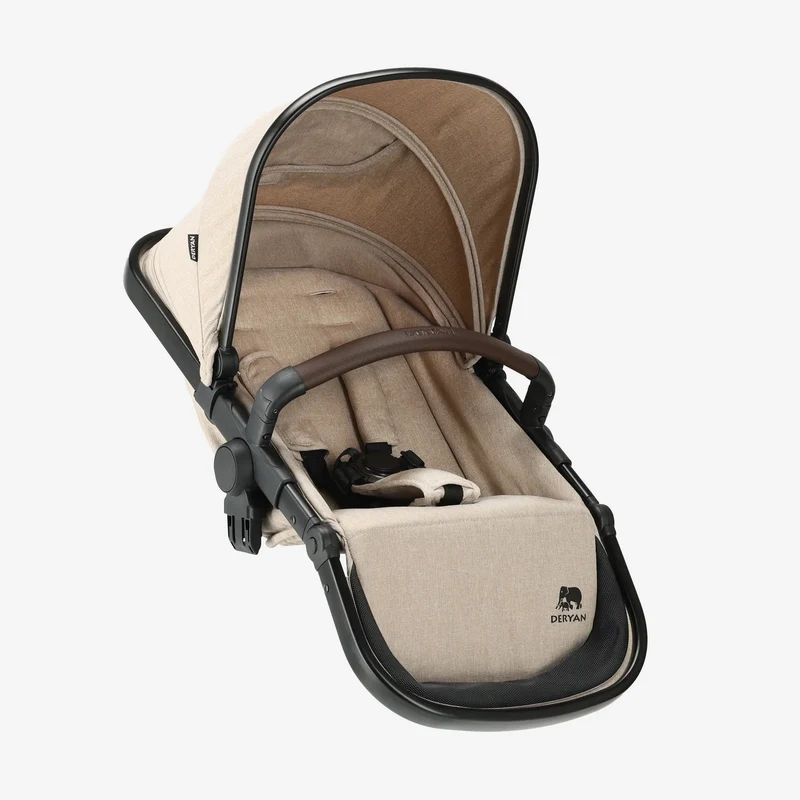 Evy/V2 Andra barnstol – Extra sits Nougat