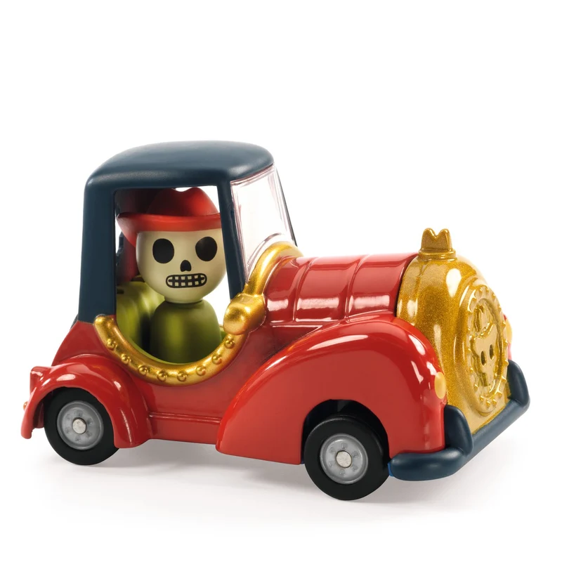 Djeco Leksaksbilar Crazy Motors Red Skull