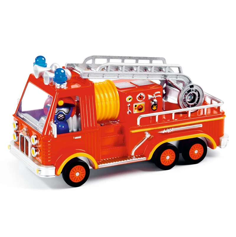 Djeco Leksaksbilar Crazy Motors Captain Fire
