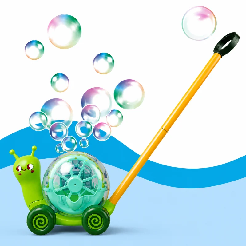 BubbleBuddy – Lekfullt & interaktivt – Snigel-bubbelblåsare