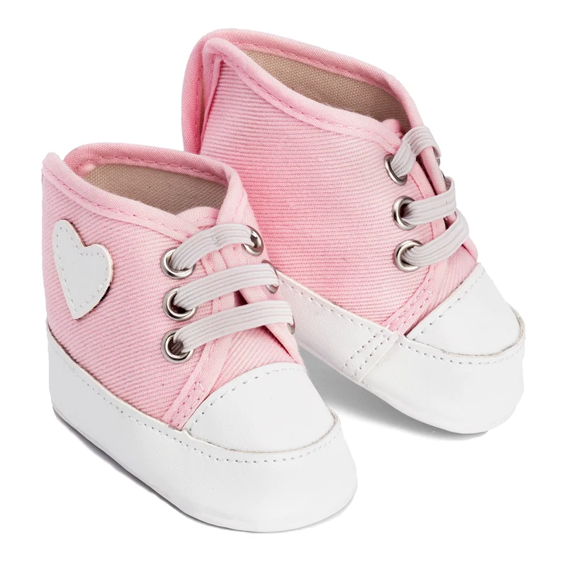 Dockskor Gymnastikskor Rosa (För 41-46cm dockor)