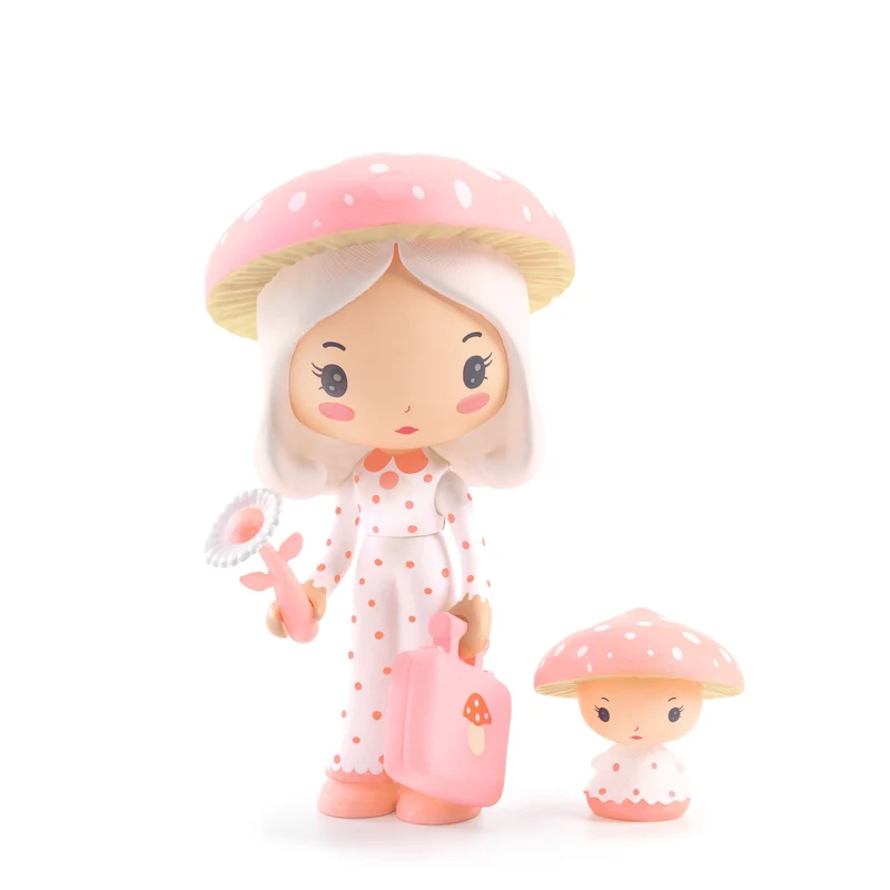 Djeco Tinyly Figurset Amy & Mushy