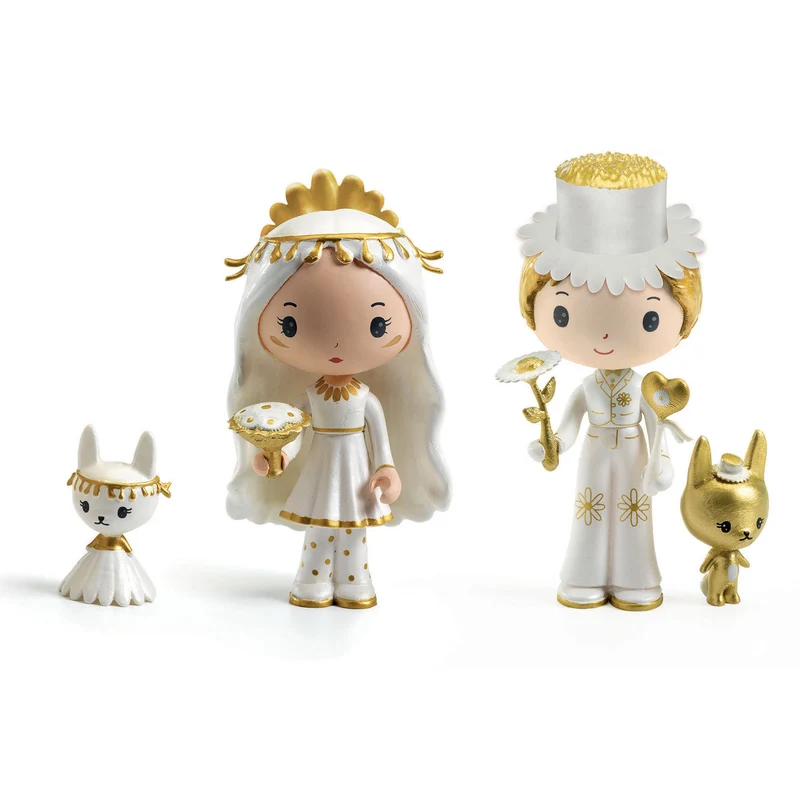 Djeco Tinyly Figurset Marguerite & Léopold