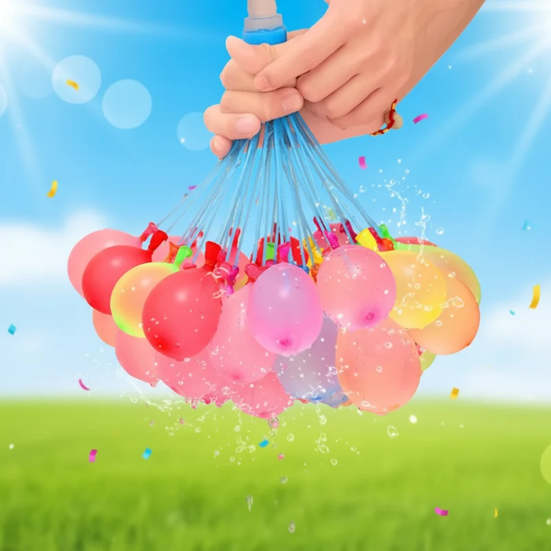 FunBalloons – Enkelt att fylla på några sekunder – Magiska vattenballonger