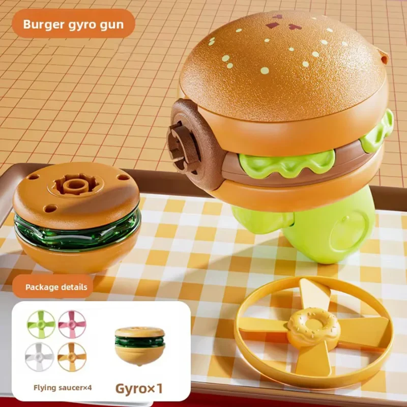Flying Disk Toy – Kreativt & Rörelsefyllt – Gyro Gun