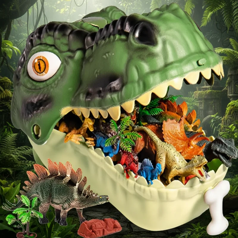 DinoWorld – Kreativt & realistiskt – Lekset med dinosauriehuvud