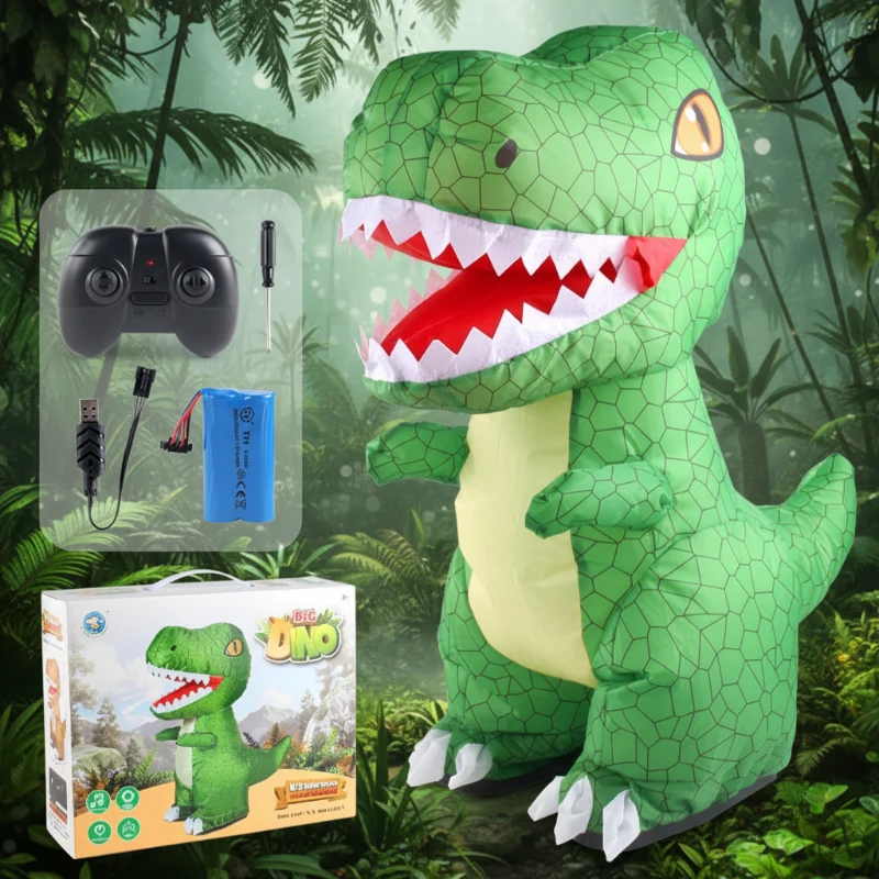 Inflatable Tyrannosaurus Rex – Aktivt & pedagogiskt – Uppblåsbar RC-dinosaurie