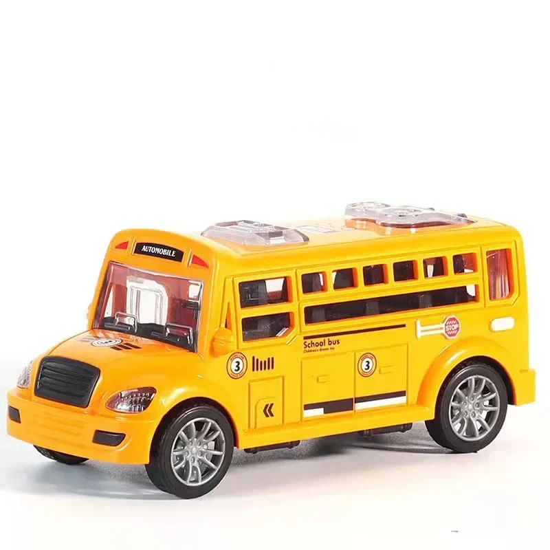 Skolbuss - Följ med på äventyr - Leksaksbuss