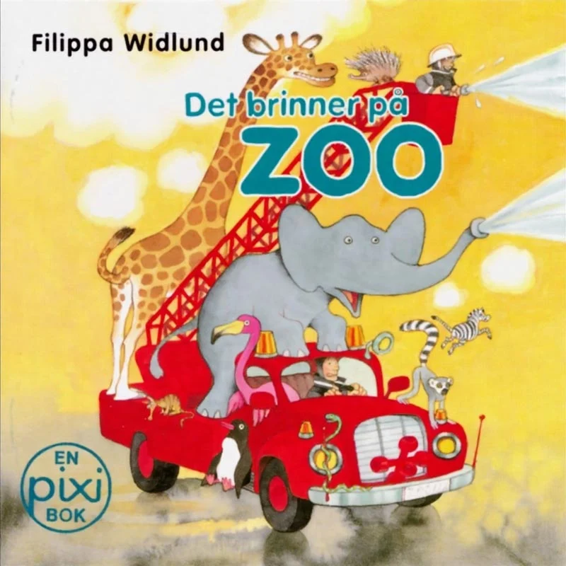 Det brinner på zoo av Filippa Widlund