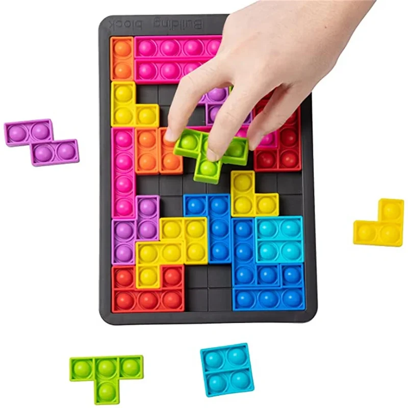 Tetris Fidget - Fidget-skoj - Avslappningsleksak