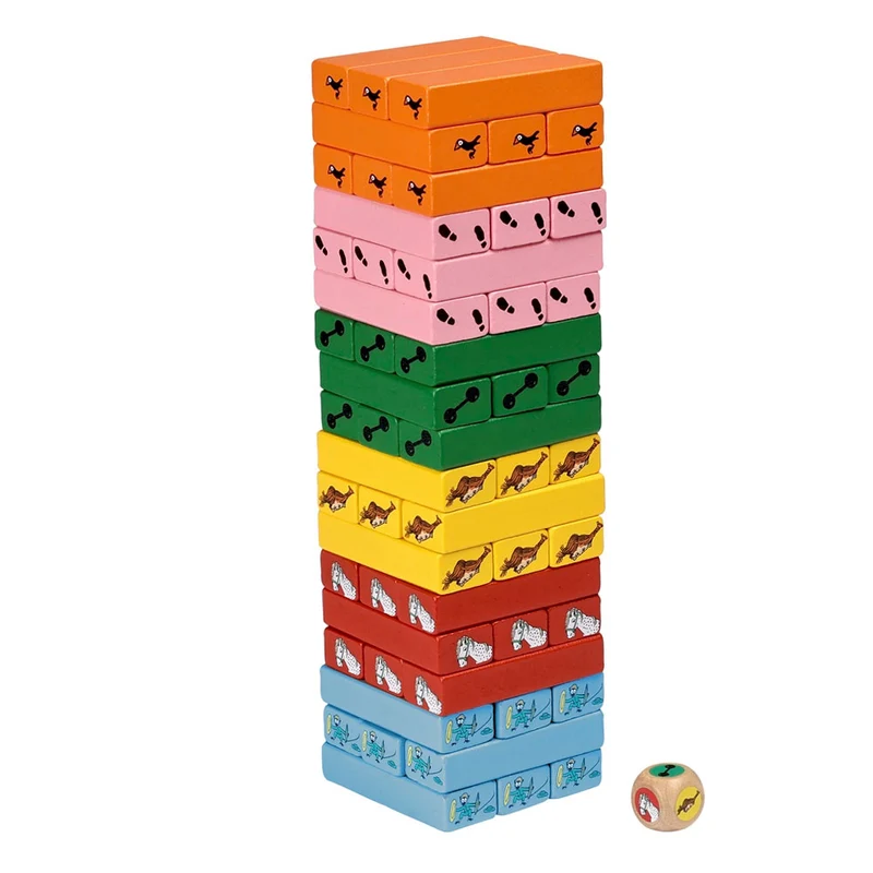 Pippi Barnspel Tornspel (55 delar)