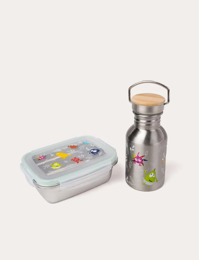 Babblarna Lunchset i rostfritt stål
