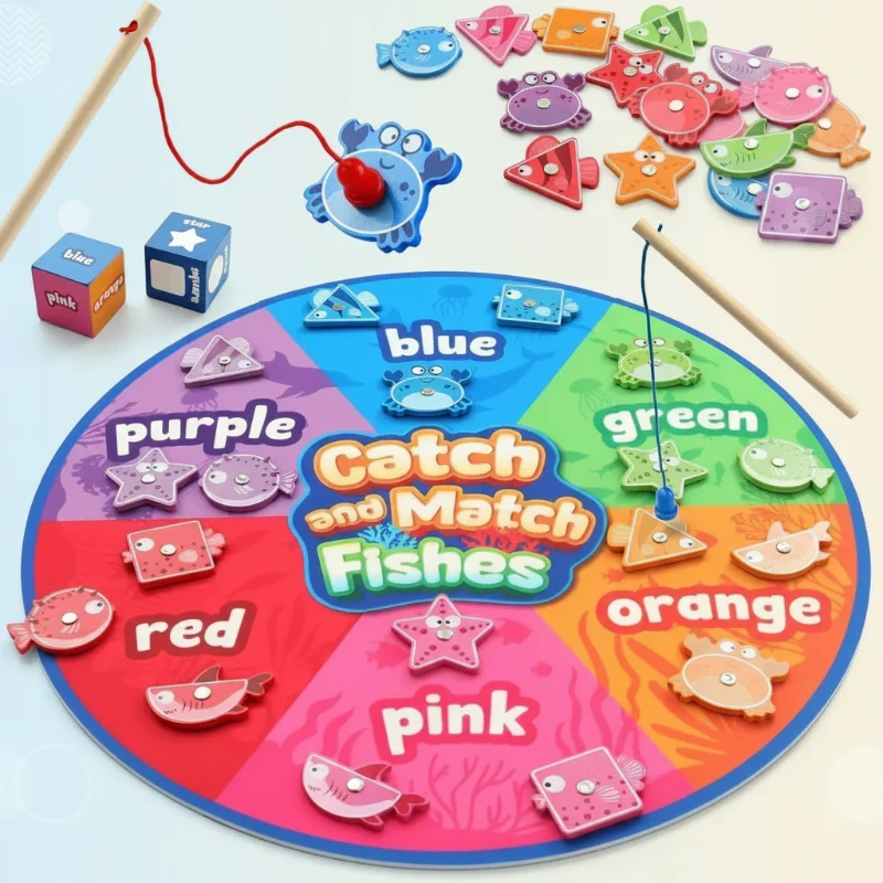 SmartFish – Roligt & pedagogiskt – Fiskmagnet-lekset