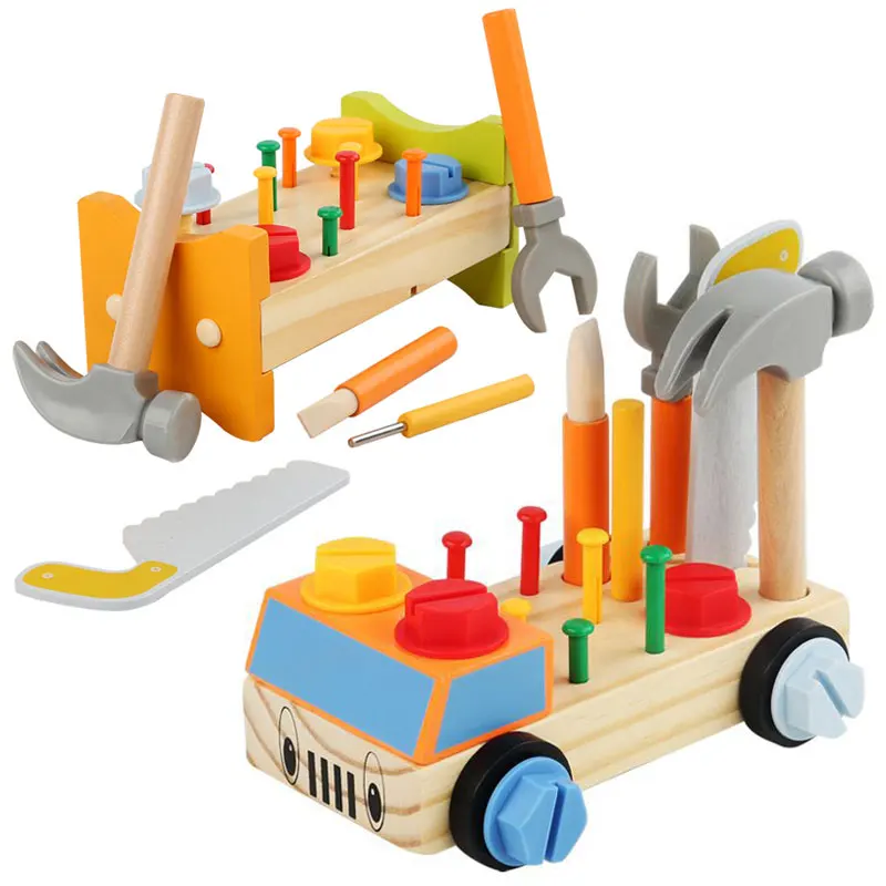 Montessori bil-skruvtavla – vänd & lär