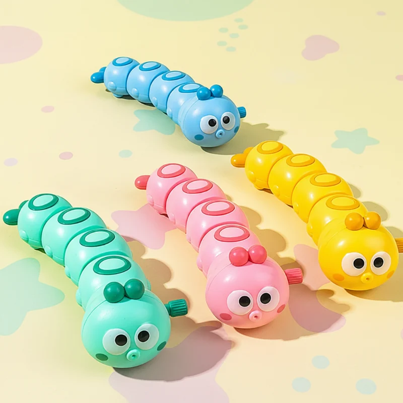 Wind-Up Caterpillar – Lekfullt & rörligt – Kryp-leksaker