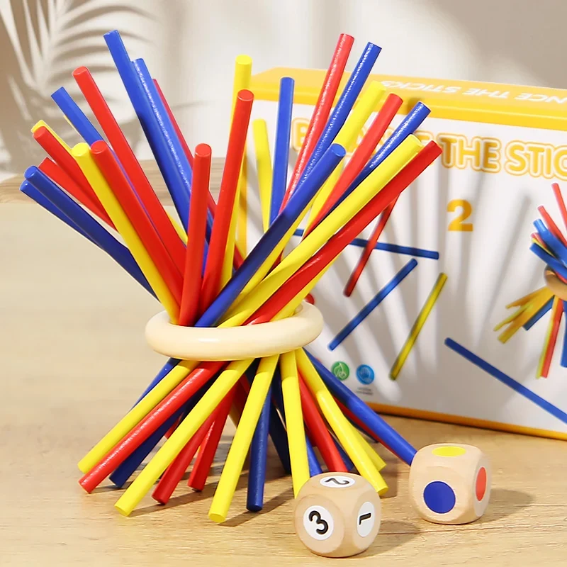 Wooden Stick Battle Game – Tänk & Interaktivt – Strategiskt brädspel