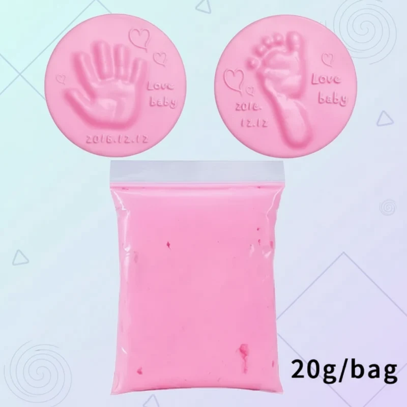 Baby Imprint Clay Kit – Minnen & Unikt – Lera-avtrycksset