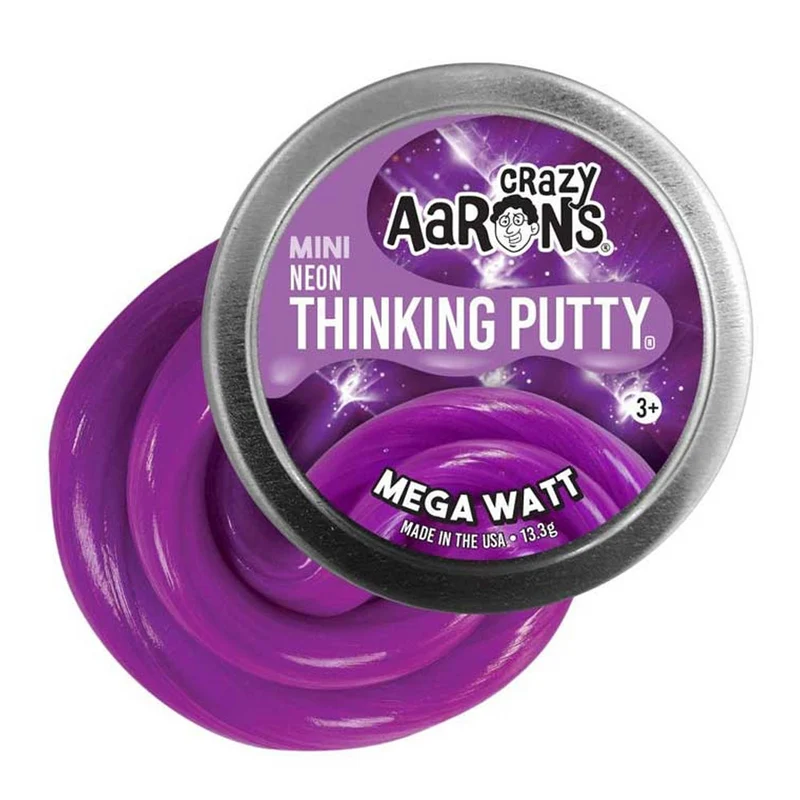 Crazy Aarons Tänjbar lera Mini Mega Watt (5cm, 13g)