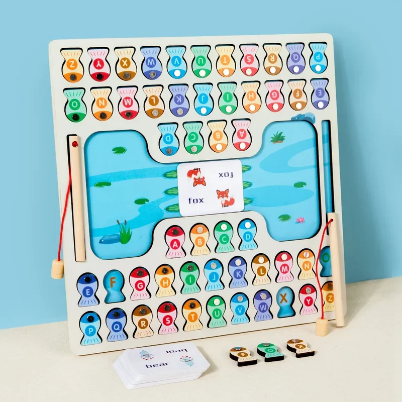 EduFish – Magnetiskt & pedagogiskt – ABC-inlärningsspel