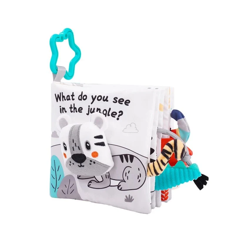 Soft Sensory Book – Känn & Upptäck - Babyhäfte