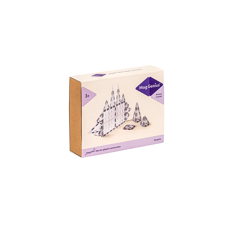MagGenius 32 blocs magnétiques Crystal - boite carton