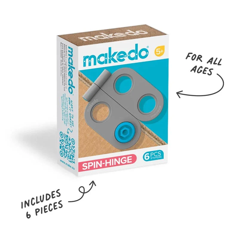 Makedo Byggdelar Spin-Hinge
