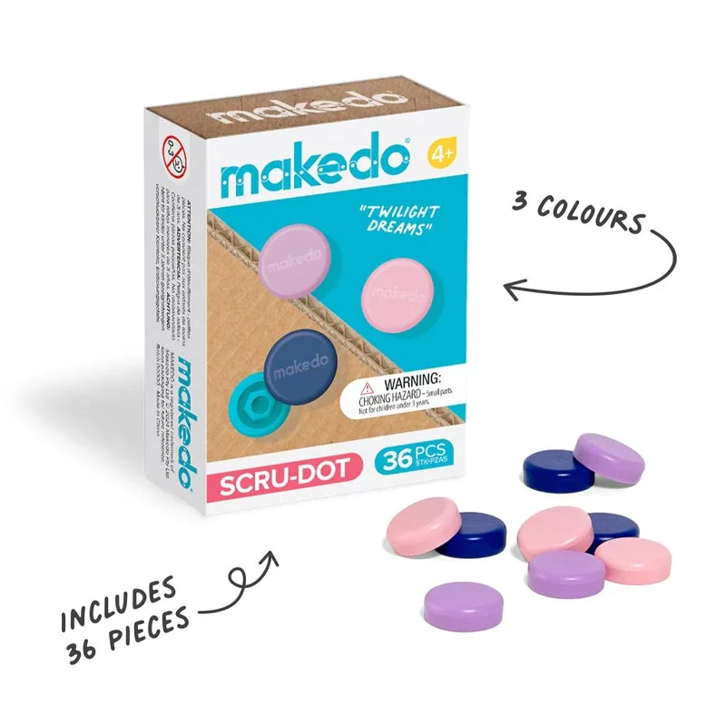 Makedo Byggdelar Scru-Dot Twilight Dream
