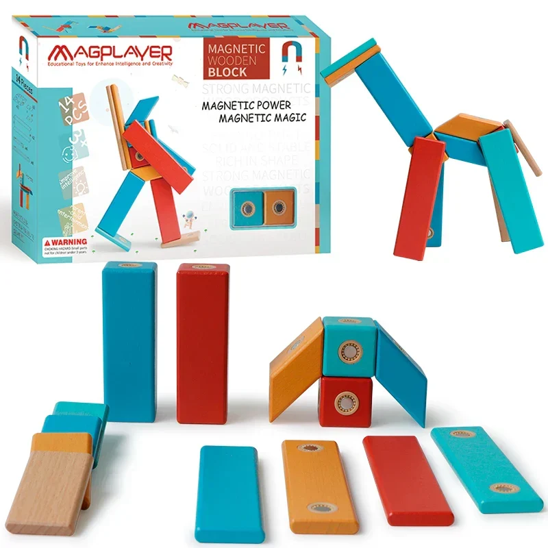 Stick & Snap – Magnetisk magi – Magnetiska byggleksaker