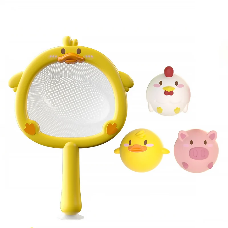 Squeaky Splash – Badkalas - Fisknät i badkaret