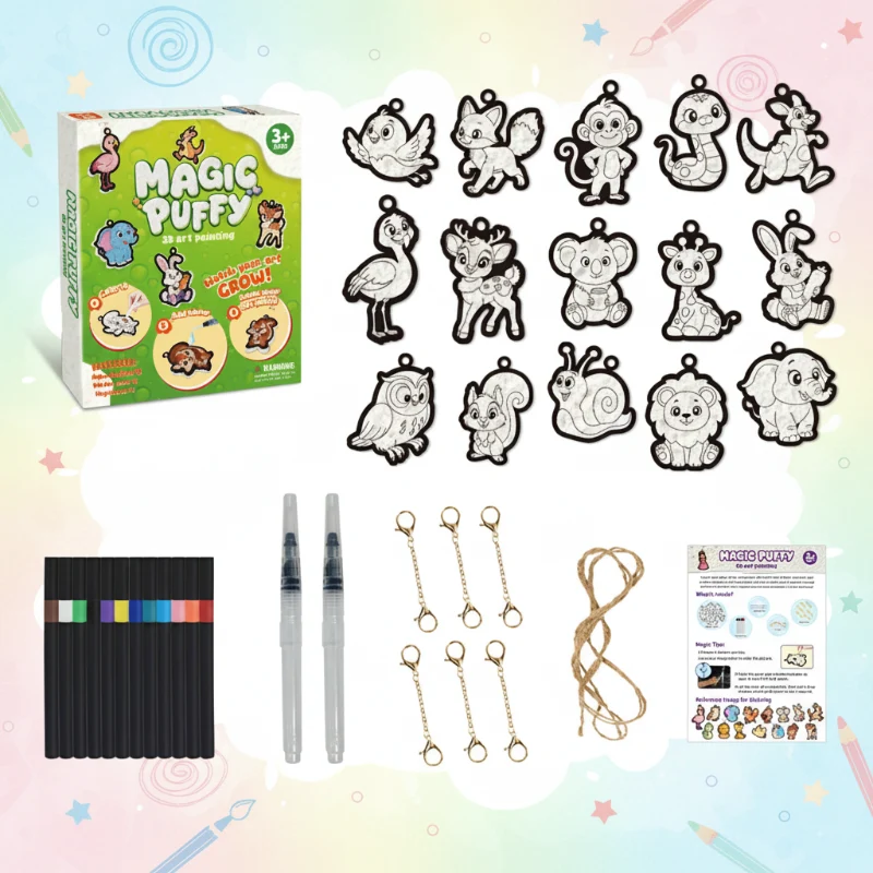 Magic Puff Paint – Kreativt & interaktivt – Pysselset med magisk skumtextur