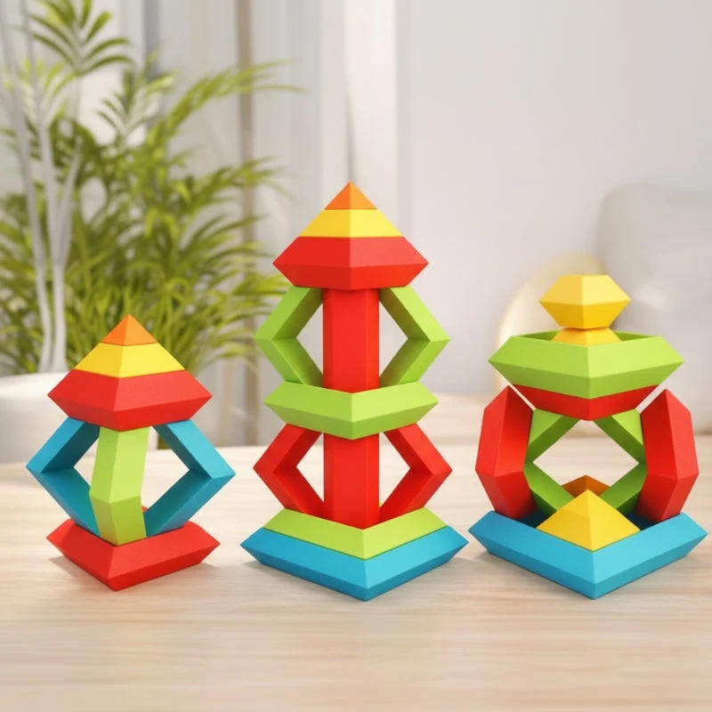 Pyramid Stacking Blocks – Motorik & kreativitet – Stapelklossar