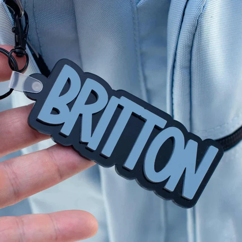 Custom Acrylic Keychain – För väskor och nycklar – Personlig nyckelring