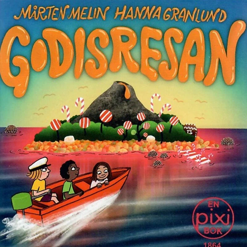 Godisresan av Mårten Melin och Hanna Granlund (Pixibok)