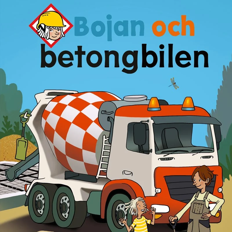 Bojan kör betongbil av Johan Anderblad och Filippa Widlund (Pixibok)