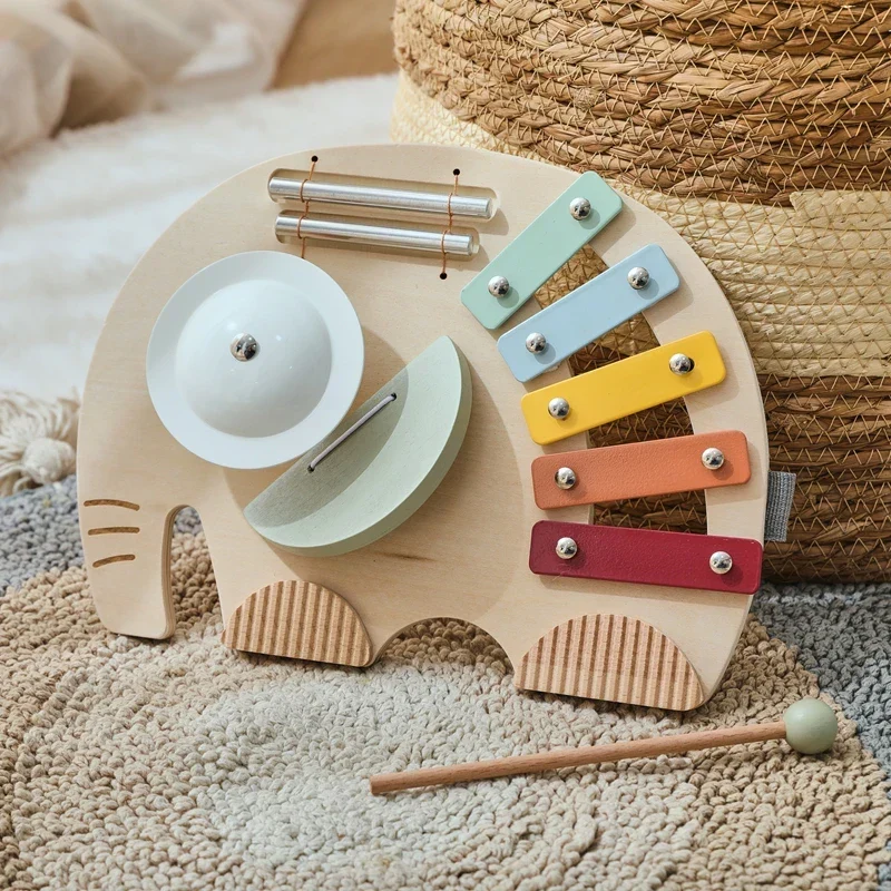HarmonyWood – Montessori & Kreativt – Träinstrument: Xylofon