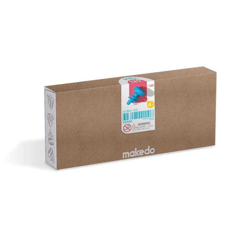 Makedo Byggdelar Scru Combo (160 delar)