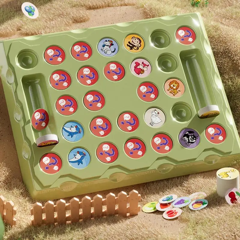 Match Spel - En lärorik kamp - Minnesspel med djur