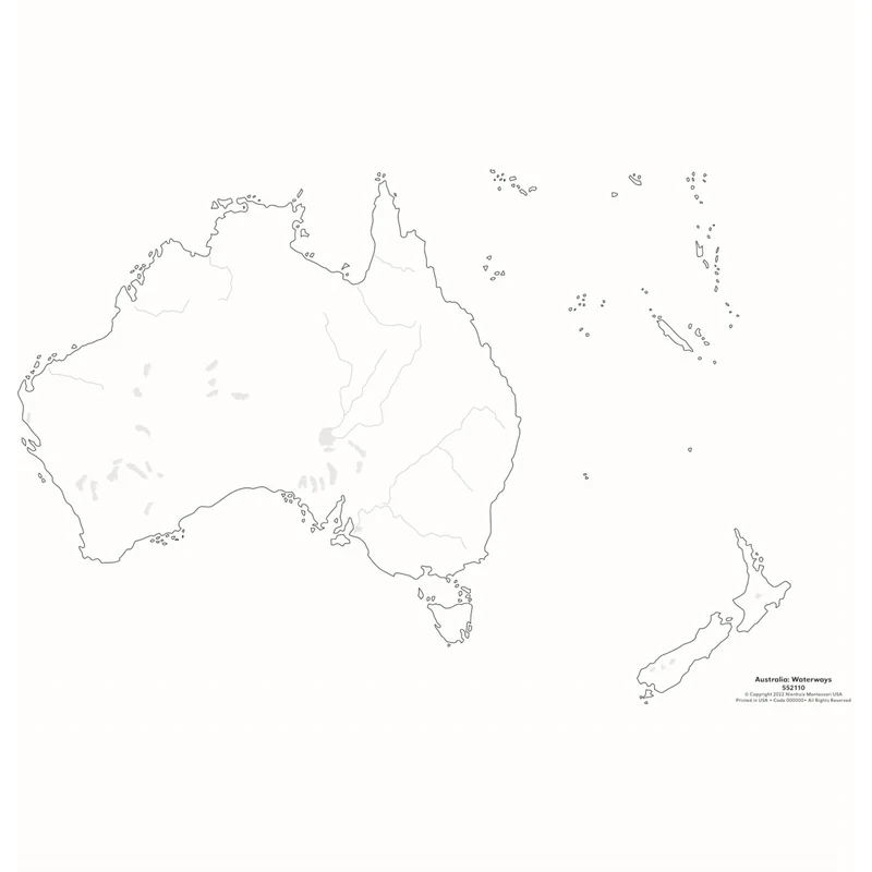 Cours d'eau de l'Australie x50