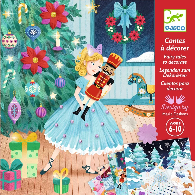 Djeco Pysselbox Fairy Tales To Decorate Nutcracker