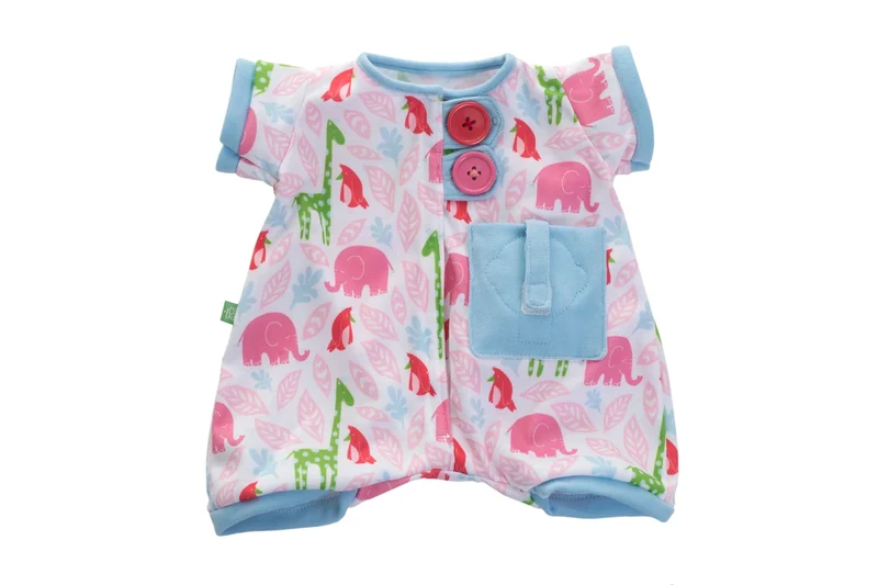 Rubens Barn Baby Dockkläder Rosa Pyjamas