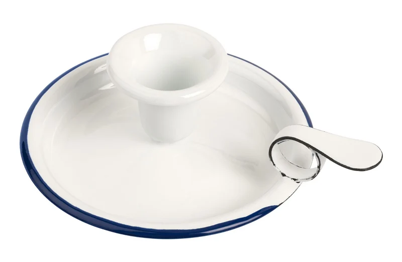 Bougeoir en émail Ø 13 cm