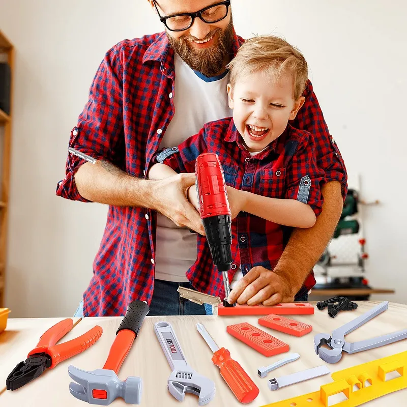 Junior Builder's elektriska leksaksverktygsset