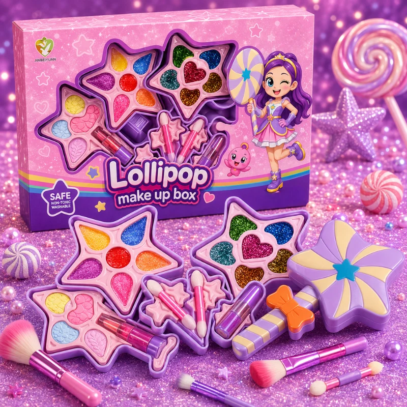 Make-Up Playset™ - Säker och stimulerar kreativiteten - Magisk sminkning
