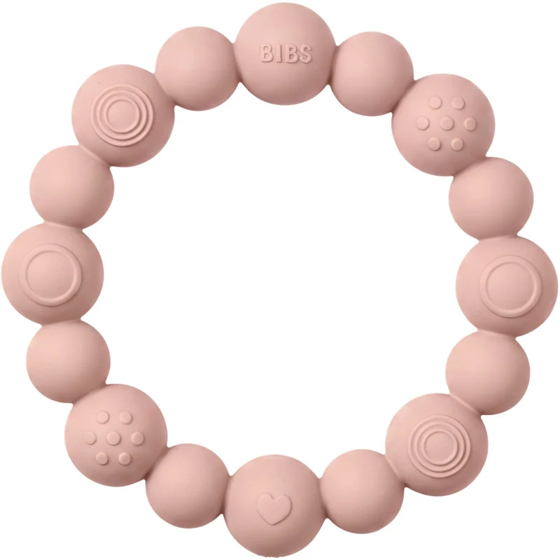 Bibs Blush Bidering Beaded