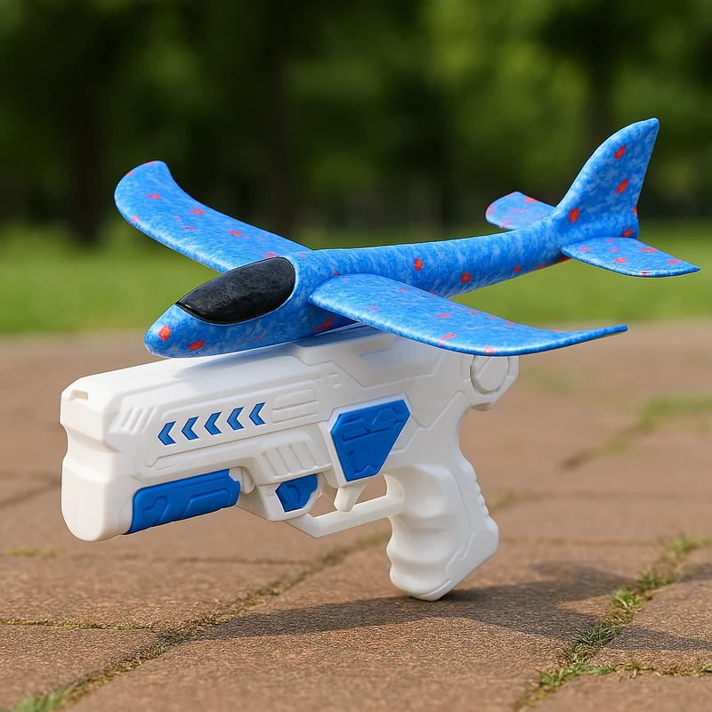 Foam Plane Launcher – Flyg iväg – Flygplansstartare